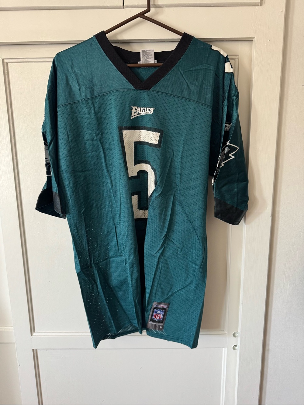 Reebok Philadelphia Eagles #5 Size L Jersey Donovan McNabb